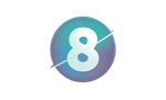 Logo do canal VV8 TV